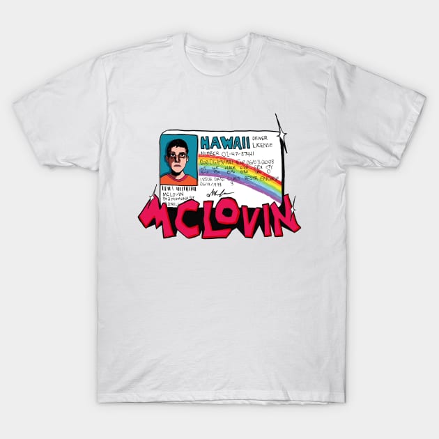 McLovin T-Shirt by Belzoo